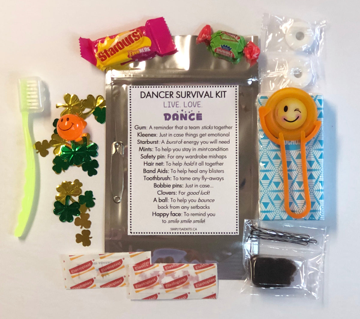 Dancer Survival Kit SimplySaidKits
