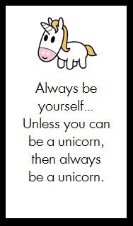 Always be a yourself...