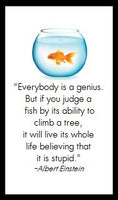 Everybody is a genius...