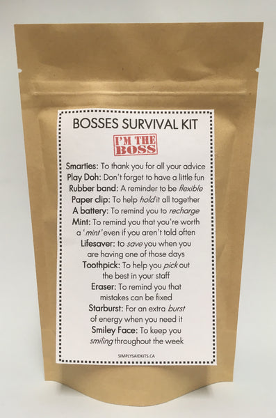 Boss Survival Kit