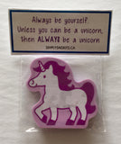 Unicorn eraser