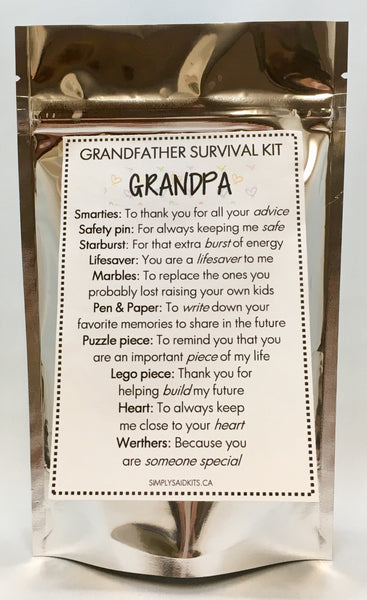 Grandpa's Survival Kit