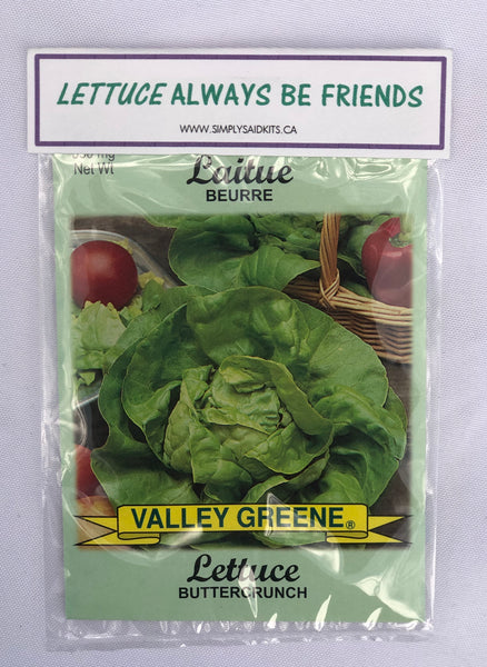 Lettuce always be friends