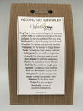 Wedding Day Survival Kit