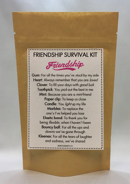 Friendship Survival Kit