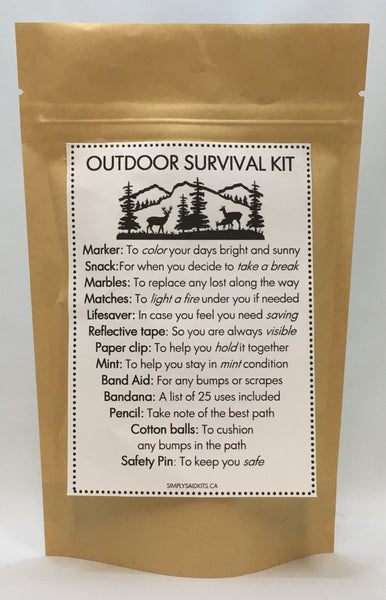Outdoor Survival Kit – SimplySaidKits