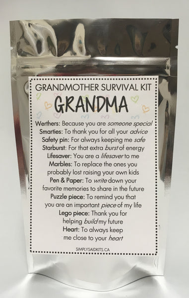 Grandma's Survival Kit